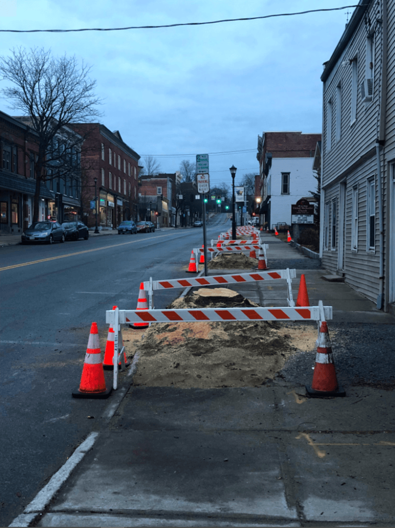 Milton Ave stump removal
