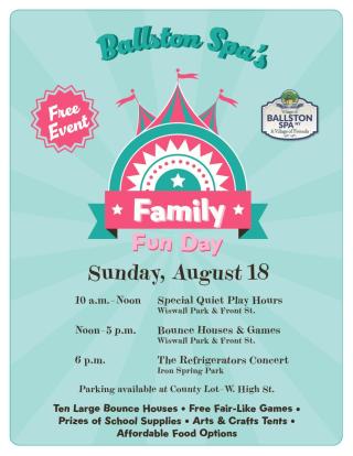 Family Fun Day Flier 2024