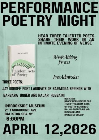 Poetry Reading Flier