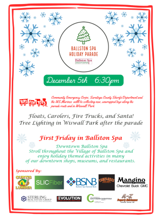 Holiday Parade Flier 