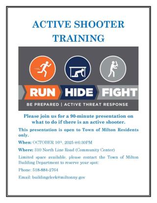 Active Shooter Flier 