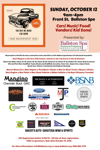 Car Show Flier