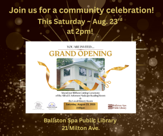 Ribbon Cutting Flier 