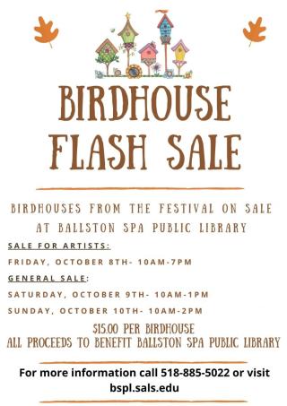 Birdhouse Flash Sale