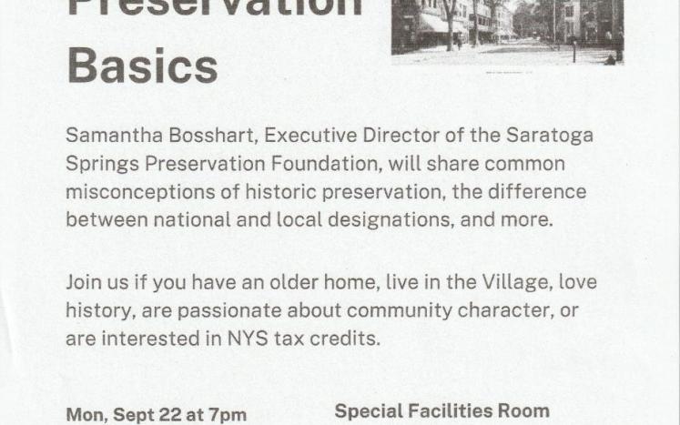 Historic Preservation 