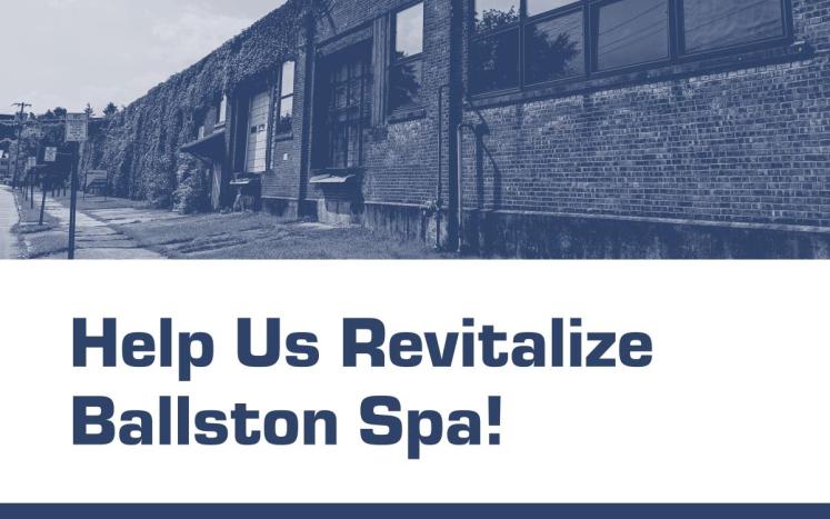 Revitalize Ballston Spa Committee Survey Revitalize Ballston Spa Committee Survey