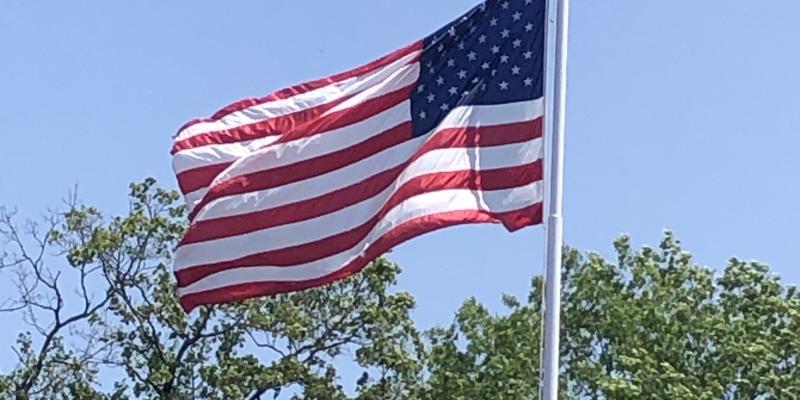 Wiswall Park New American Flag 